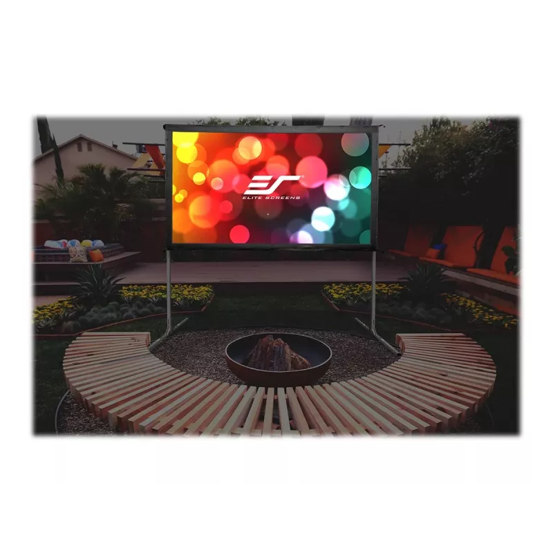 Elite Screens Outdoor 16:9 399x224cm Yard Master2 Dual argento