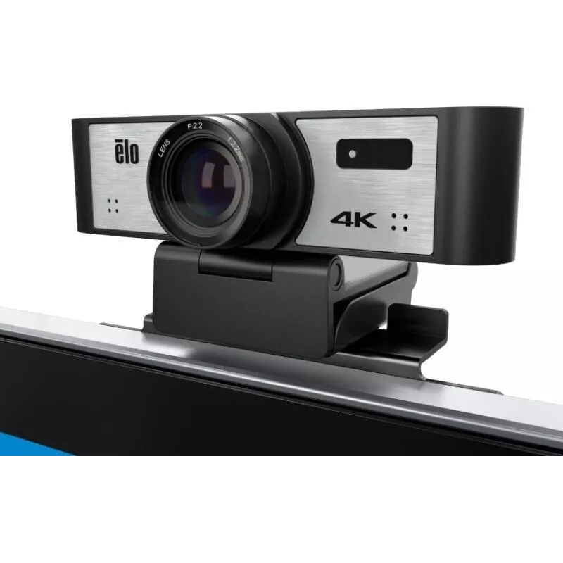 Elo kit telecamera per conferenze 4K con USB-C, telecomando, cavo 1,8 m, compatibile con touchscreen Elo 03-Serie (E988153)