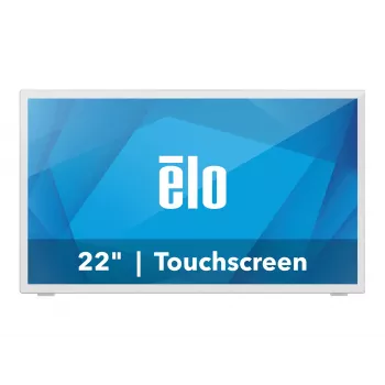 Elo Touch Solutions Elo 2270L monitor touch LCD Full HD 21,5 pollici, PCAP, 10 punti, HDMI/DisplayPort/VGA, bianco