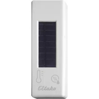 Eltako FTFSB-wg Sensore radio di temperatura e umidità, EnOcean, bianco puro lucido 30000563