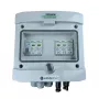 EMITER DCAC Scatola di Combinazione PV Ermetica IP65 con SPD Noark Tipo 2, 1 Stringa, 1 MPPT, 16A Monofase