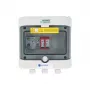 EMITER Combinazione di apparecchiature di commutazione AC ermetica IP65 EMITTER con scaricatore di sovratensione AC Dehn Tipo 2, 16A 1 polo, RCD Tipo A 40A/300mA