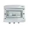 EMITER quadro elettrico collegato AC ermetico IP65 EMITTER con protezione sovratensione AC Noark Tipo 1+2, 10A trifase, RCD Tipo A 40A/300mA
