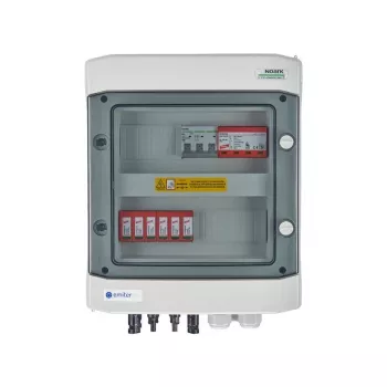 EMITER Switchgear Attached DCAC Hermetic IP65 EMITTER with DC Surge Arrester Dehn 1000V Type 2, 2 x PV String, 2 x MPPT // og. AC Dehn Type 1+2, 10A 3-Phase