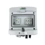 EMITER Quadro elettrico collegato DCAC ermetico IP65 EMITTER con scaricatore di sovratensione DC Noark 1000V Tipo 1+2, 1 x stringa PV, 1 x MPPT // e AC Noark Tipo 1+2, 10A 1 fase