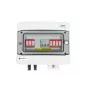 EMITER Quadro DCAC ermetico IP65 con scaricatore di sovratensione DC Dehn 1000V Tipo 2, 1 x stringa FV, 1 x MPPT // AC Dehn Tipo 2, 20A a 3 fasi