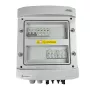 EMITER Quadro elettrico collegato DCAC ermetico IP65 con scaricatore di sovratensione DC Noark 1000V Tipo 2, 2 x stringhe PV, 2 x MPPT // AC Noark Tipo 2, 10A 3 fasi