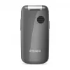 Emporia ONE V200i 2G cellulare a conchiglia con tasti grandi, Space Grey/argento