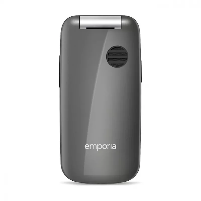Emporia ONE V200i 2G cellulare a conchiglia con tasti grandi, Space Grey/argento
