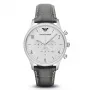Emporio Armani AR1861 Orologio cronografo uomo in acciaio inox, 43 mm
