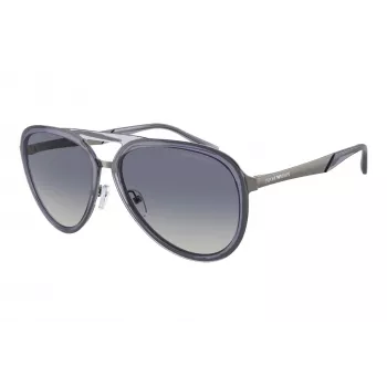 EMPORIO ARMANI EA2145-33584L occhiali da sole uomo polarizzati - nero opaco