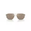 EMPORIO ARMANI EA2147-30025A Occhiali da sole nero opaco grigio rettangolari uomo