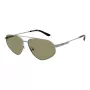 EMPORIO ARMANI EA2156-30032A Occhiali da sole da uomo - Montatura nera opaca, lenti grigie sfumate, 59 mm
