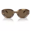 EMPORIO ARMANI EA4230U614973 occhiali da sole rettangolari nero opaco grigio scuro 48 mm
