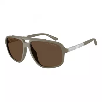 EMPORIO ARMANI EA4236U543773 Occhiali da sole uomo Havana acetato marrone sfumato 59mm
