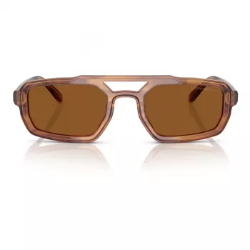 EMPORIO ARMANI EA4240U620373 Occhiali da sole uomo - montatura nero opaco, lenti grigio scuro, 53 mm