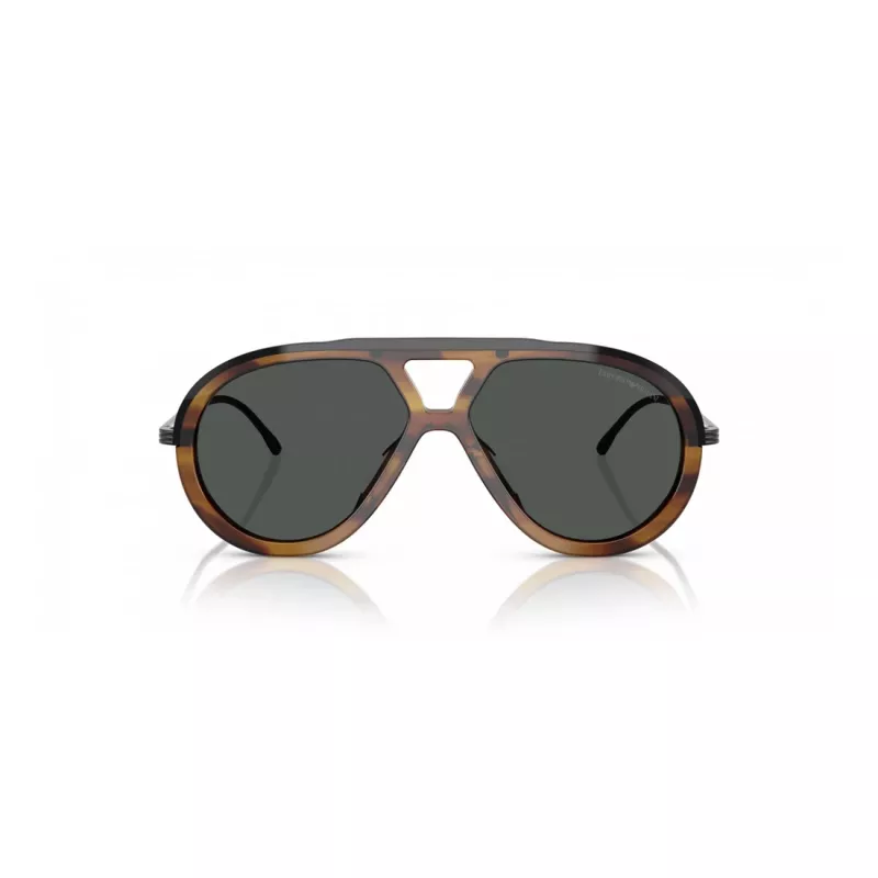Occhiali da sole uomo EMPORIO ARMANI EA4242U 621287 nero opaco grigio 56mm