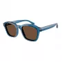 EMPORIO ARMANI EA4245U624787 Occhiali da sole uomo nero opaco grigio scuro 54mm