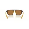 EMPORIO ARMANI EA4248U62586H Occhiali da sole Uomo Nero Opaco Grigio Specchio Argento 58mm