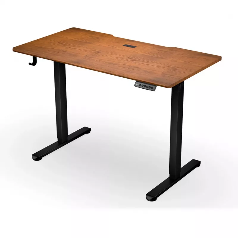 ENDORFY Atlas S Electric scrivania regolabile in altezza noce/nero 120x60 cm