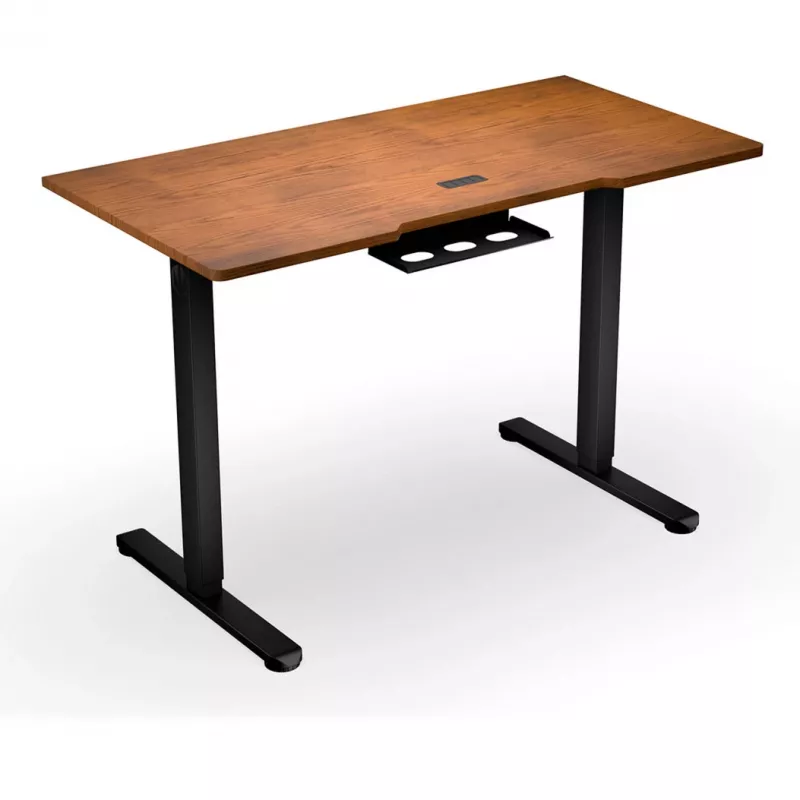 ENDORFY Atlas S Electric scrivania regolabile in altezza noce/nero 120x60 cm