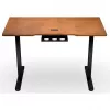 ENDORFY Atlas S Electric scrivania regolabile in altezza noce/nero 120x60 cm