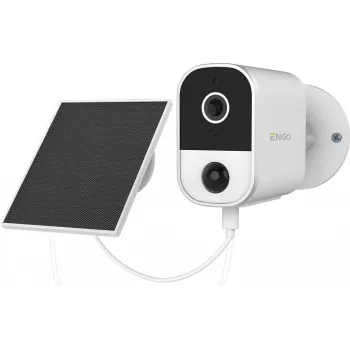 ENGO CONTROLS ECAM-Solar telecamera IP con batteria e pannello solare