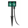 Entac presa elettrica da esterno con picchetto IP44 a 2 vie 5m