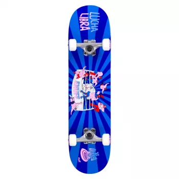 Enuff Lucha Libre 7.75 skateboard completo blu-rosa