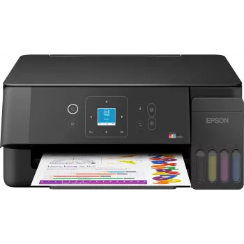 Epson EcoTank L3360 stampante multifunzione a getto d'inchiostro a colori (A4, Wi-Fi, nero)