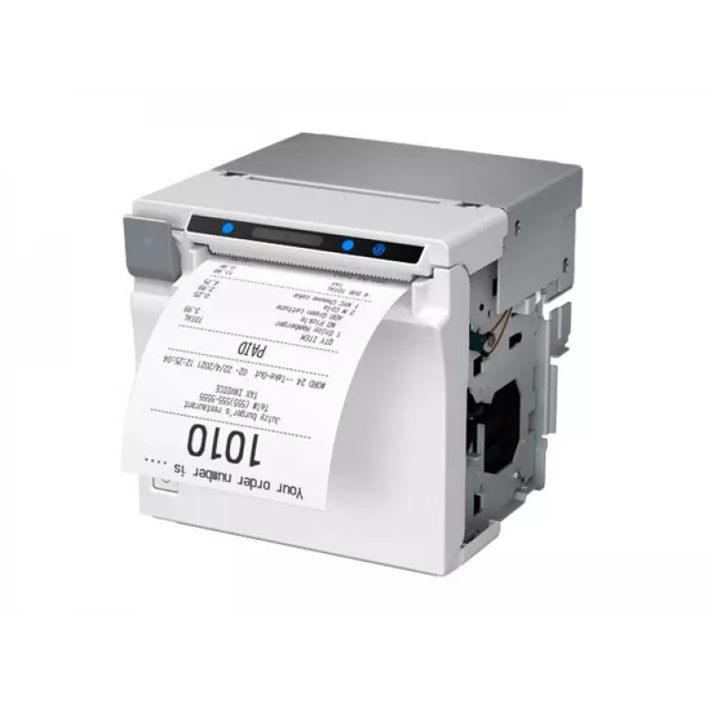 Epson EU-m30 (001) stampante termica per ricevute - USB + seriale, bianco, senza alimentatore, senza cavo