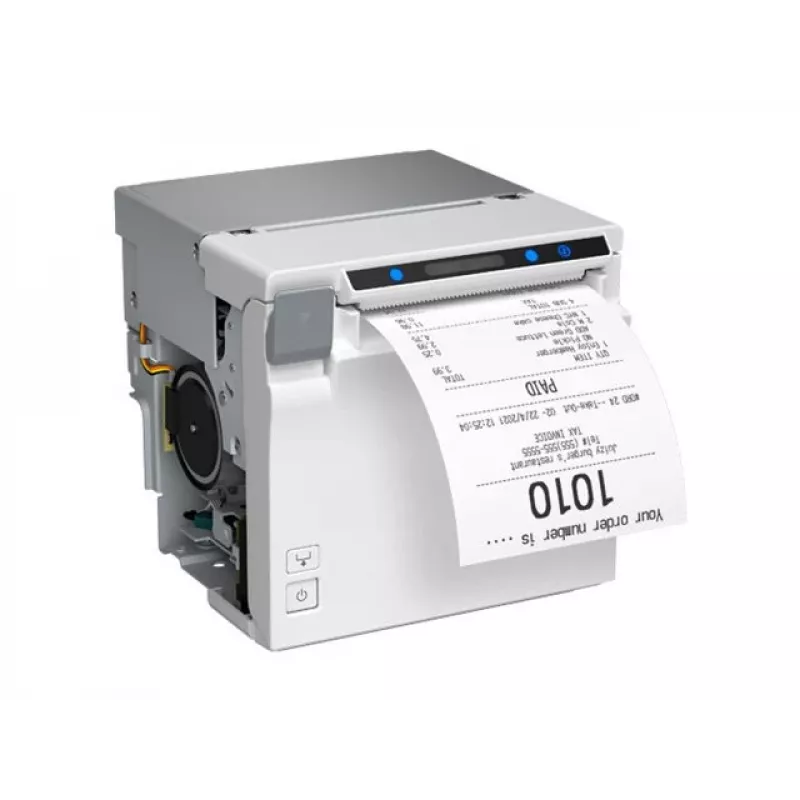 Epson EU-m30 (001) stampante termica per ricevute - USB + seriale, bianco, senza alimentatore, senza cavo