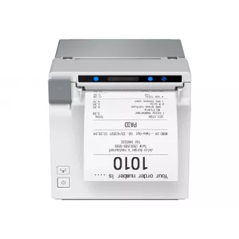 Epson EU-m30 (001) stampante termica per ricevute - USB + seriale, bianco, senza alimentatore, senza cavo