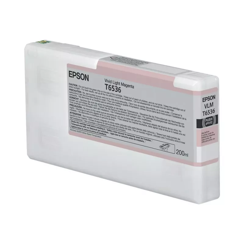 Epson T653600 cartuccia inchiostro UltraChrome HDR Light Magenta 200ml