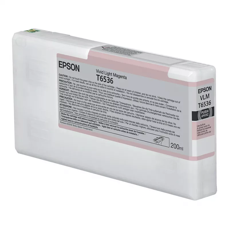 Epson T653600 cartuccia inchiostro UltraChrome HDR Light Magenta 200ml