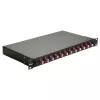 Equip Cassetta di giunzione in fibra ottica 12 porte, LC duplex, OM4, 1U, preassemblata, nera