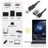 EQUIP 133101 adattatore USB-C e USB-A a RJ45 Gigabit Ethernet, nero