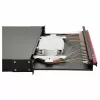 Equip Cassetta di giunzione in fibra ottica 24 porte, LC Duplex, OM4, 1U, preassemblata, nera