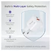 Equip 245526 caricabatterie da parete 2 porte USB-C PD3.0 / USB-A GaN 20W, bianco