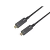 EQUIP 578203 cavo ottico attivo USB-C a USB-C 7,5 m 4K@60Hz 10Gbit/s PD 60 W nero