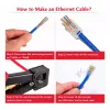 Equip Connettore da campo RJ45 Cat.6A schermato senza attrezzi (confezione da 100)