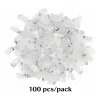 Equip Cat6 RJ45 UTP kit connettori non schermati (100 pezzi) - trasparente