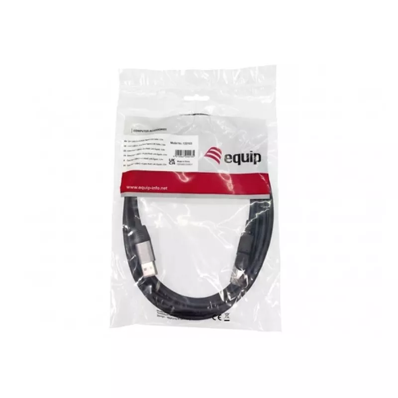 Equip adattatore GigaBit USB-C+A a RJ45, nero