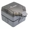 EQUIP scatola a parete 1 porta Keystone non schermata per esterni grigio IP44