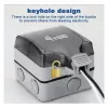 EQUIP scatola a parete 1 porta Keystone non schermata per esterni grigio IP44