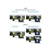 Adattatore USB-C 4 in 1 dual HDMI EQUIP con 100W PD, 4K MST, alluminio
