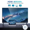 EQUIP adattatore multiporta USB-C con 2x HDMI, RJ45, 2x USB-A, USB-C PD 100W, grigio