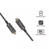 EQUIP cavo ottico attivo USB-C su C 7,5 m 8K 60 Hz PD 60 W 10 Gbit/s nero