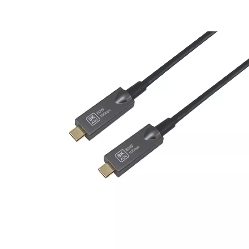 EQUIP cavo ottico attivo USB-C su C 7,5 m 8K 60 Hz PD 60 W 10 Gbit/s nero