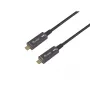 EQUIP cavo ottico attivo USB-C su C 7,5 m 8K 60 Hz PD 60 W 10 Gbit/s nero